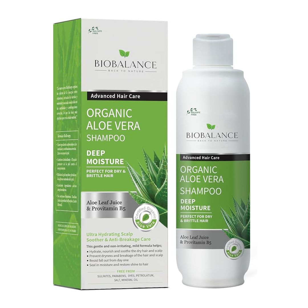 Organic Aloe Vera Shampoo 330 ml