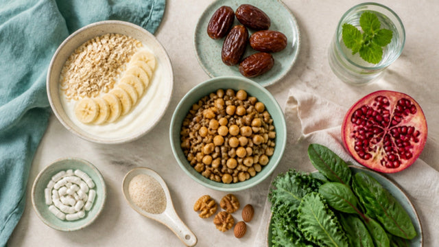Gut-friendly foods with oats, lentils, dates and fibre – Healthana gut health Bahrain beginner's guide