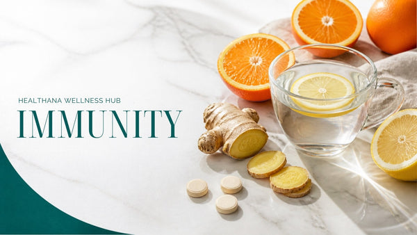 Citrus, ginger and warm lemon water – Healthana immune support guide