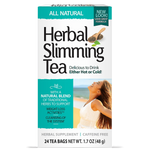 21st Century Herbal Slimming Tea All Natural, 24 Tea Bags
