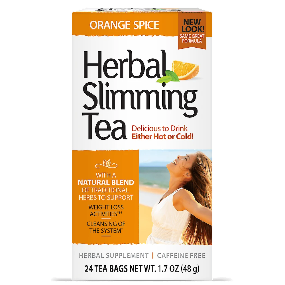 21st Century Herbal Slimming Tea Orange Spice, 24 Tea Bags