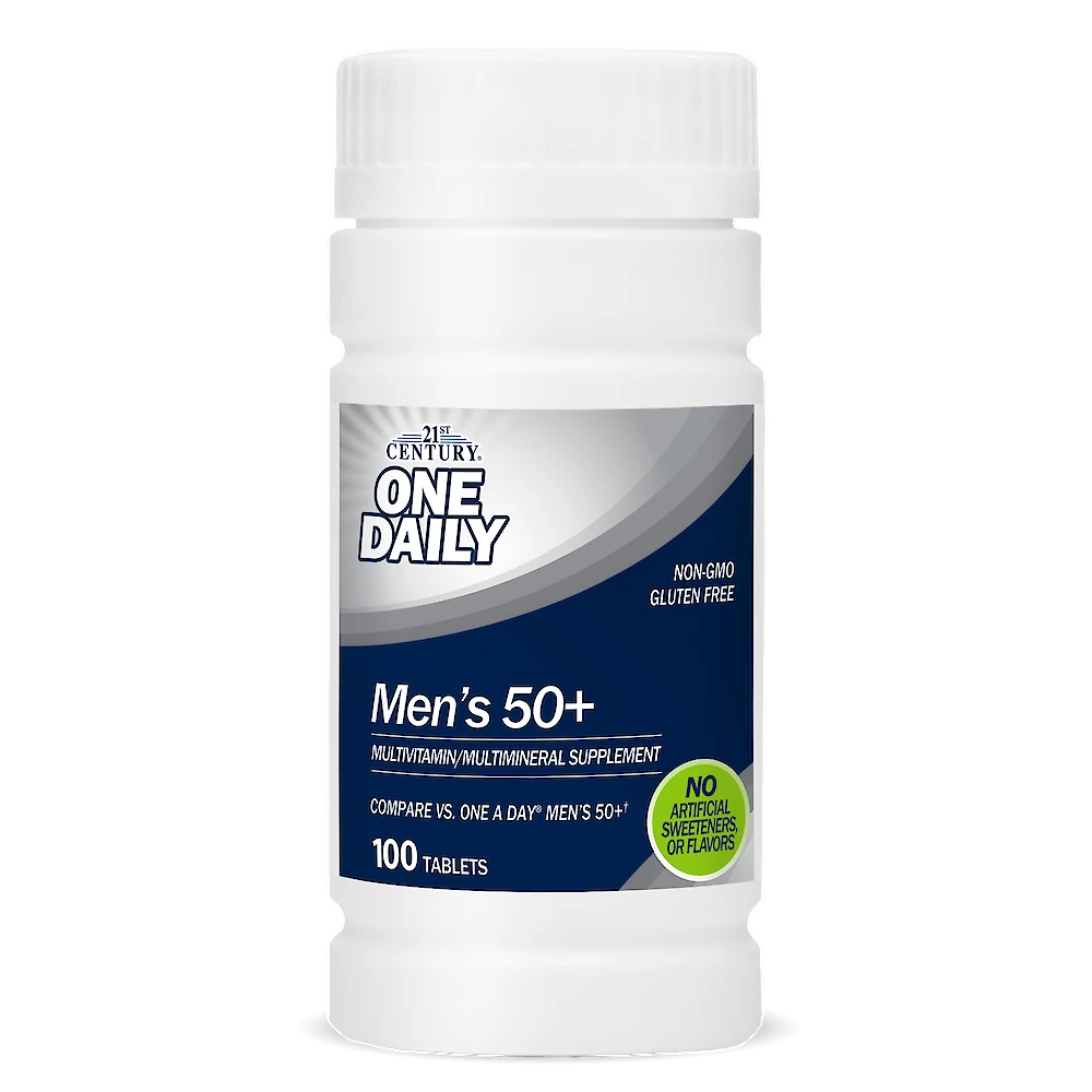 21st Century One Daily Men's 50+, 100 Tablets