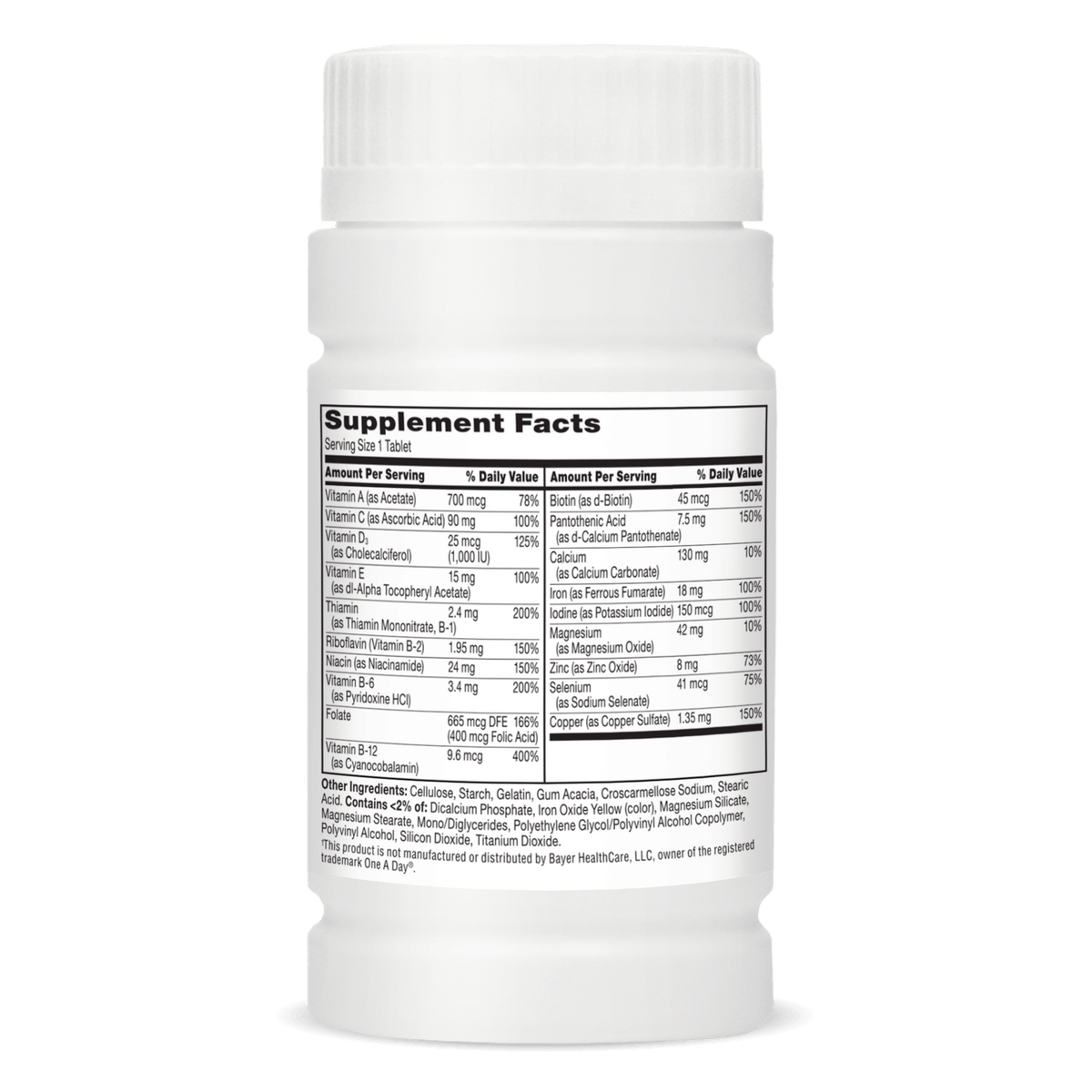 21st Century One Daily Women's, 100 Tablets – product photo