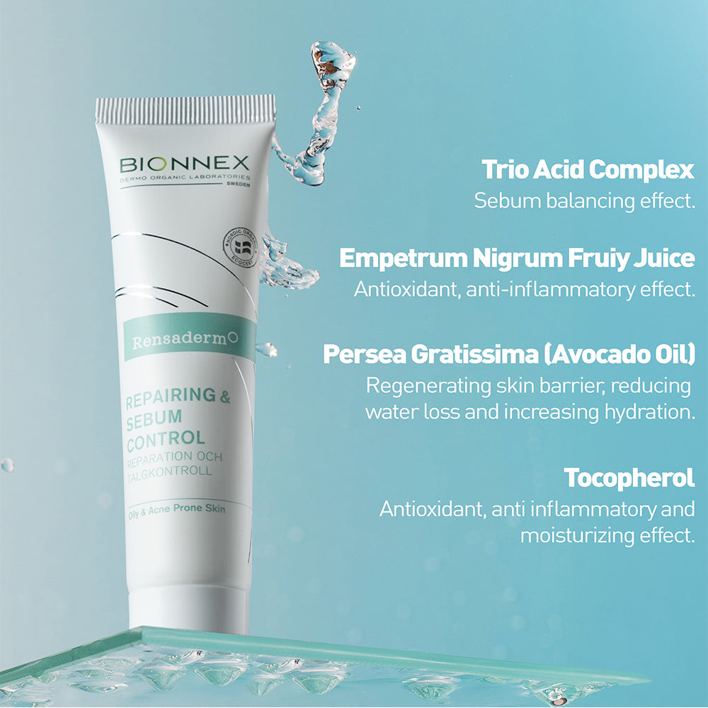Bionnex Rensaderm Repairing & Sebum Control Cream 30ml