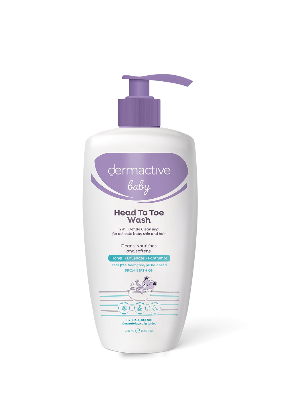 Dermactive Baby Gentle Head-to-Toe Wash Tear-Free Cleansing Gel