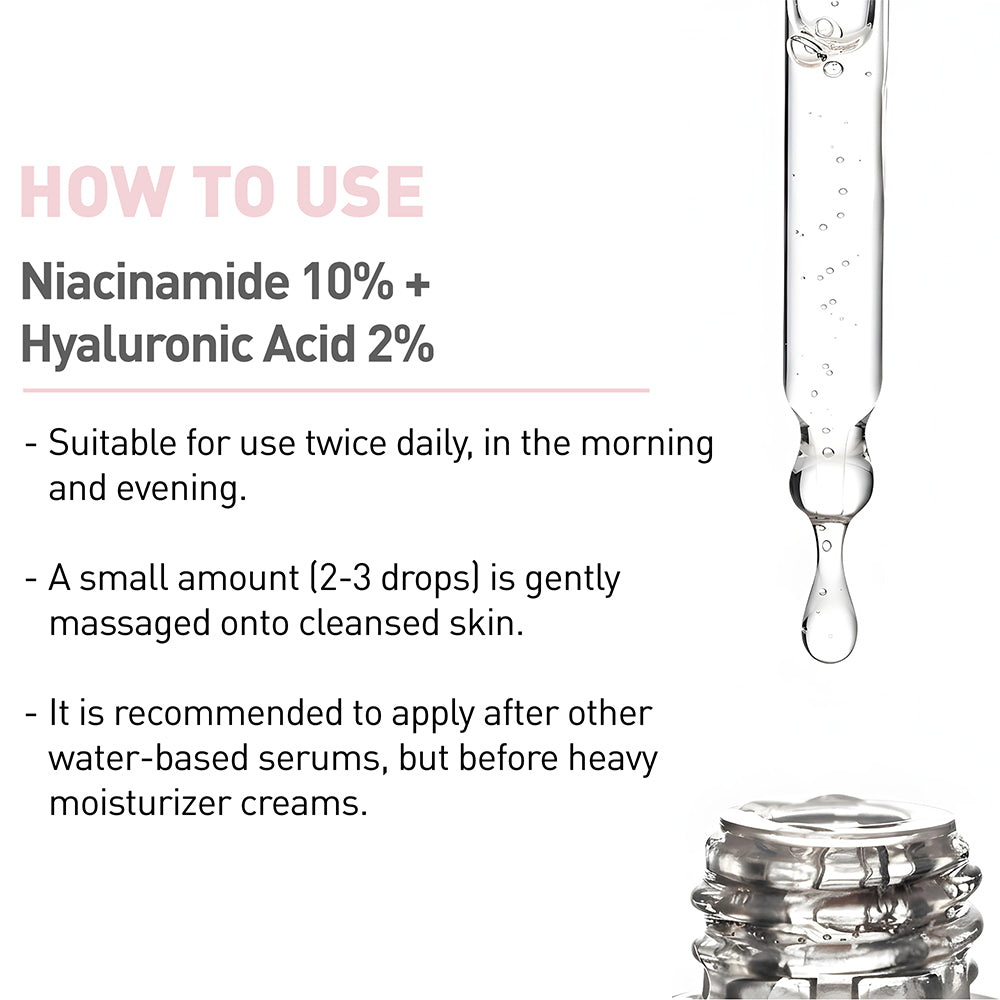 Bionnex The Nordea Niacinamide 10% Hyaluronic Acid Serum 30ml