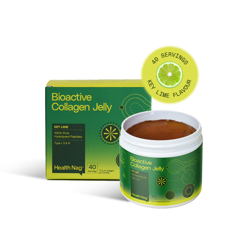 جيلي الكولاجين الحيوي بنكهة الليمون الحامض - ٤٠٠ غرام | ٤٠ حصة