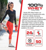 Labrada Nutrition 100% Whey Protein Powder Chocolate 4.13 Pound