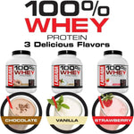 Labrada Nutrition 100% Whey Protein Powder Chocolate 4.13 Pound