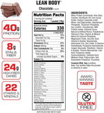 Labrada Lean Body Hi-Protein Meal Replacement Shake Chocolate