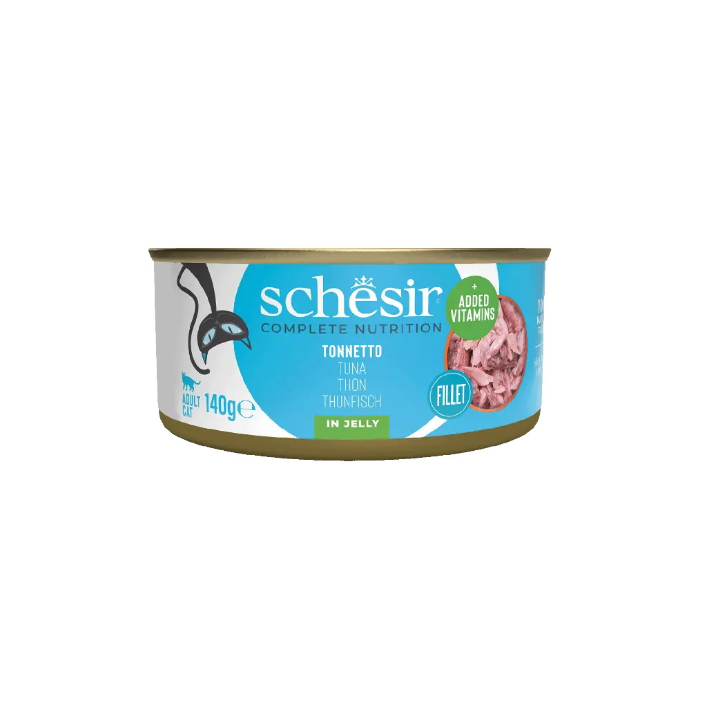 Schesir Cat Can Tuna in Jelly 140g