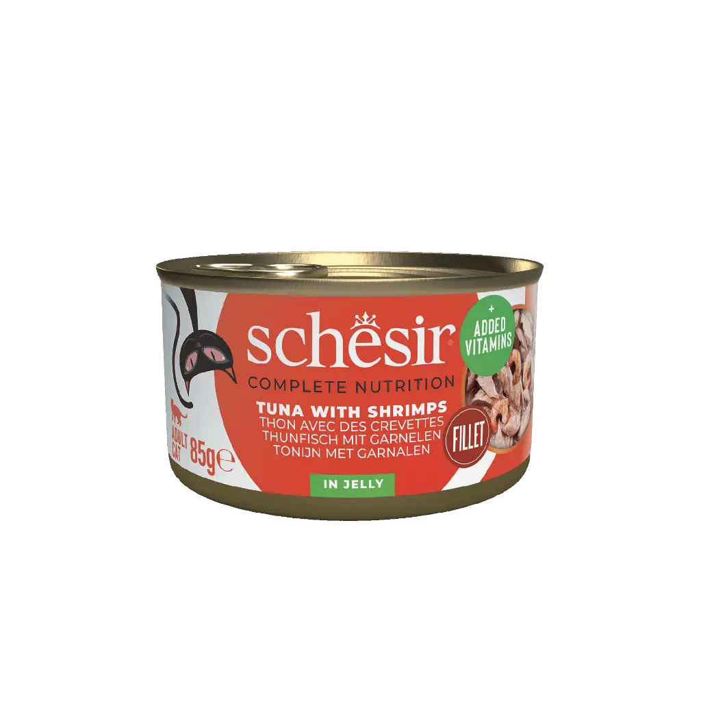 سمك السلور المعلب مع الروبيان في الجيلي 85 غرام