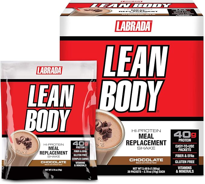 Labrada Lean Body Hi-Protein Meal Replacement Shake Chocolate
