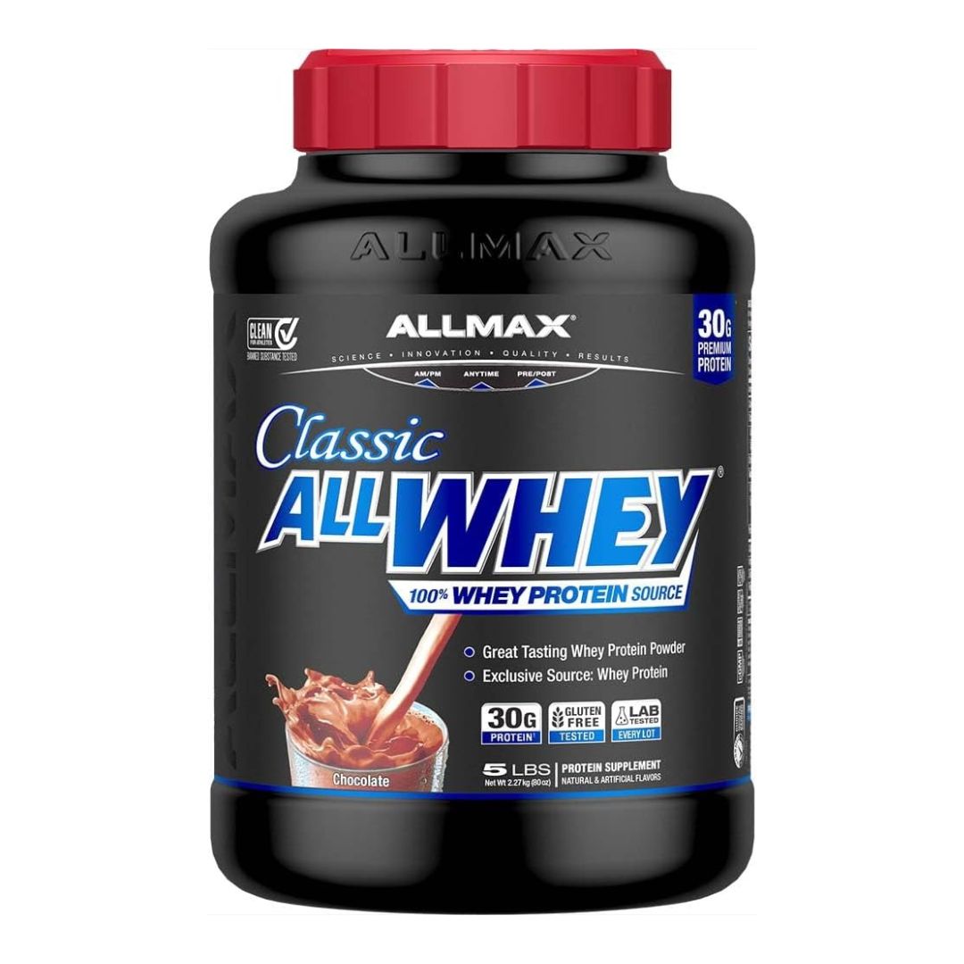 Classic AllWhey: 100% Whey Protein Powder (2 Flavors)| 49 Servings