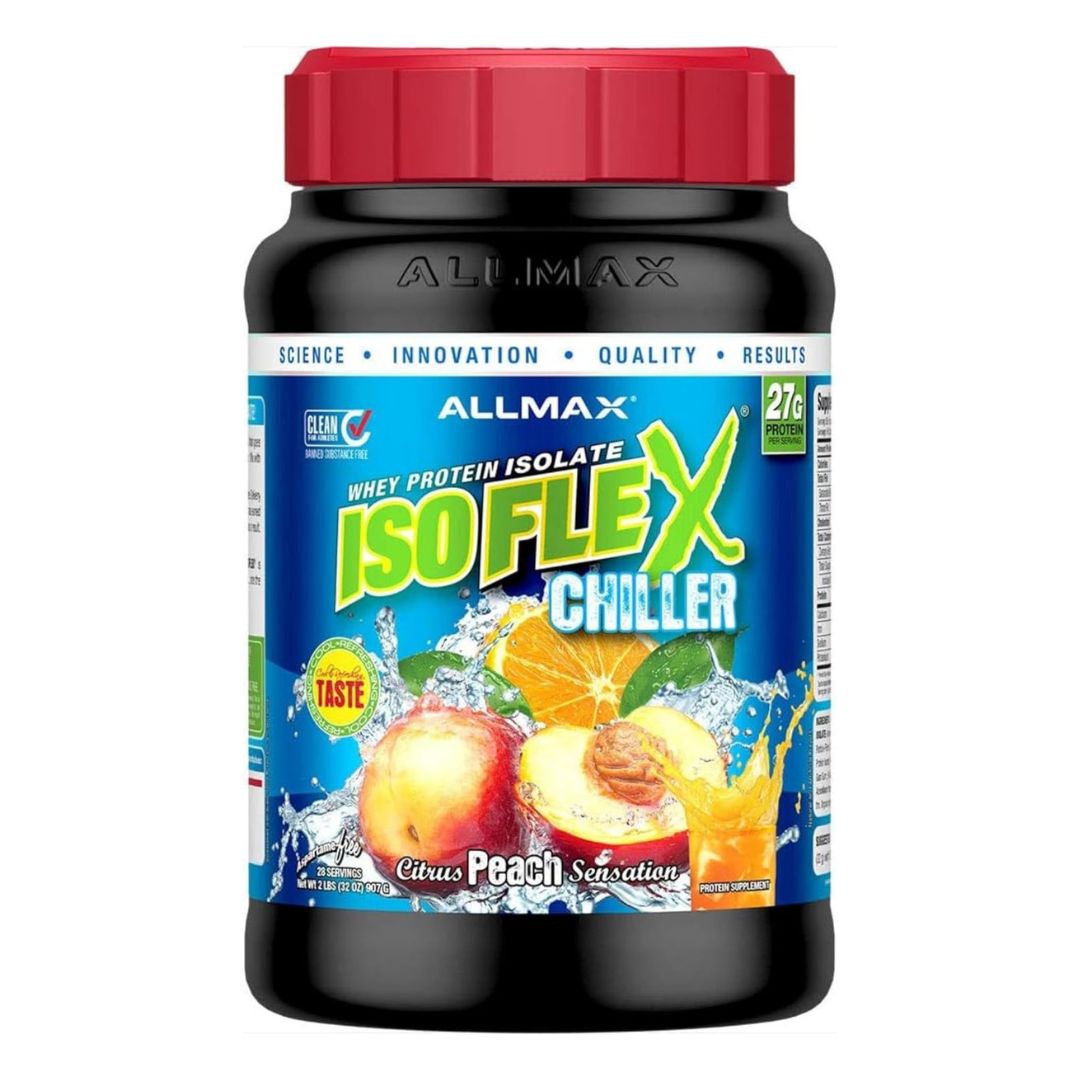 ISOFLEX CHILLER Whey Protein Isolate- Citrus Peach Sensation | 28 Servings