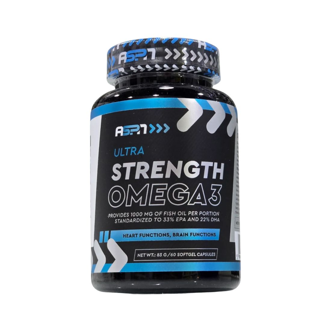 ASPN - ULTRA STRENGTH OMEGA 3 - 60 Capsules