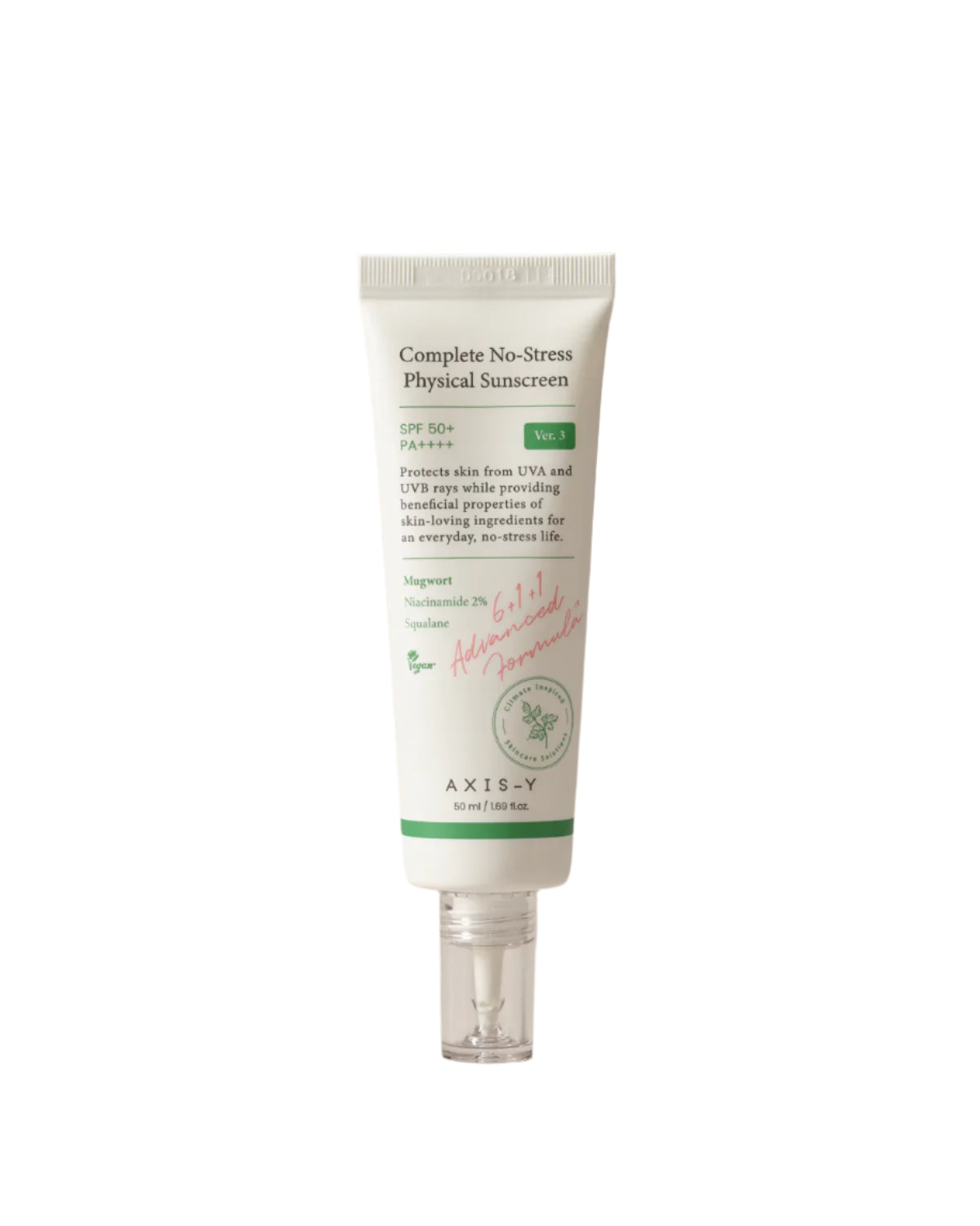 واقي شمسي طبيعي كامل بدون إجهاد من Axis-Y V.3 50 مل