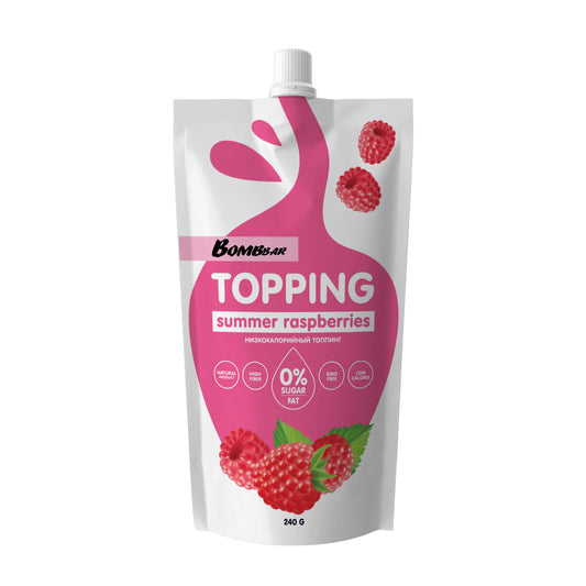 Bombbar Sweet Toppings 240g - Summer Raspberries