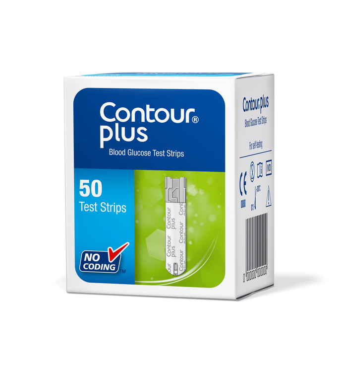 CONTOUR PLUS TEST STRIPS - 50 strips