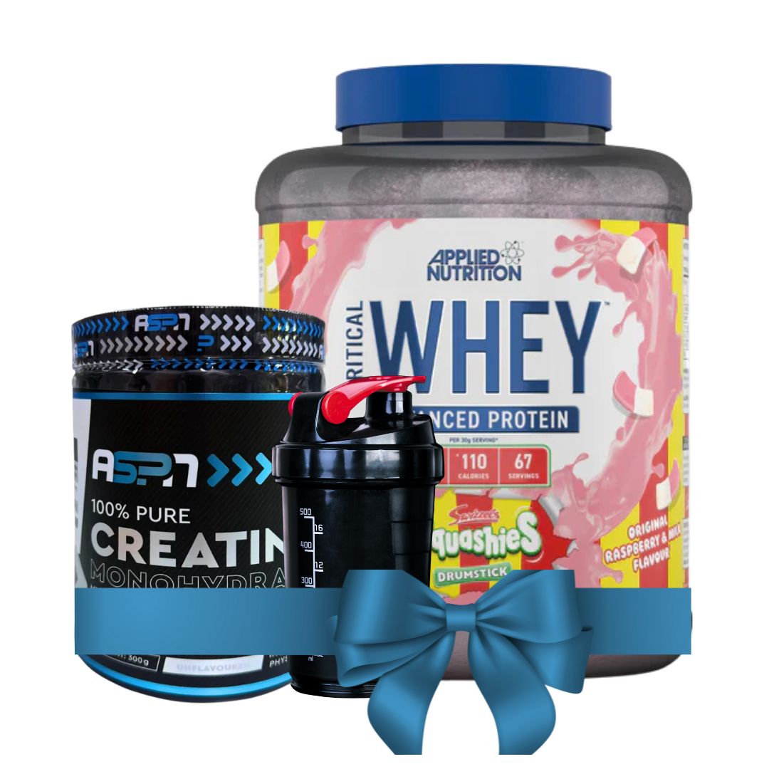 Critical Whey Protein (SQUASHIES DRUMSTICK) | ASPN Creatine | Free Shaker