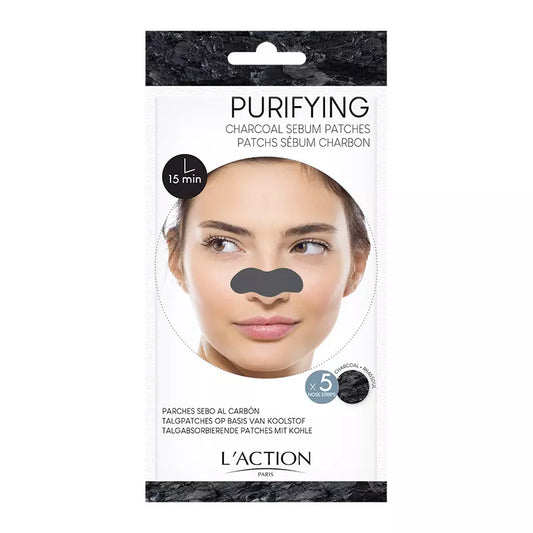 Charcoal sebum patches