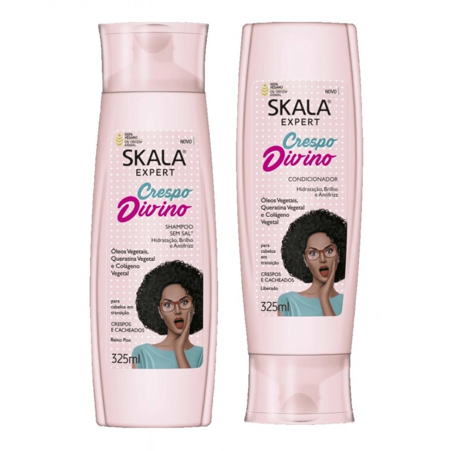 Crespo Divino | Shampoo + Conditioner (2*325ml)