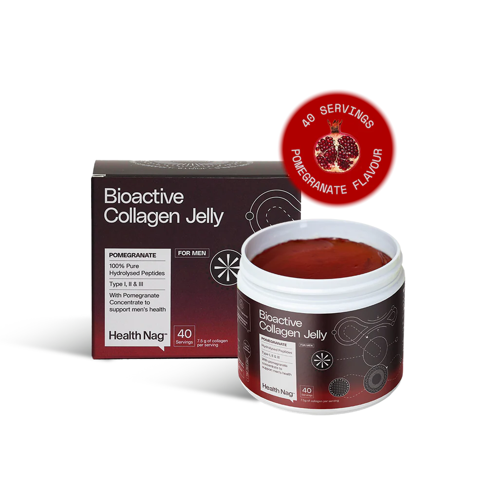 جيلي الكولاجين الحيوي بنكهة الرمان - ٤٠٠ غرام | ٤٠ حصة