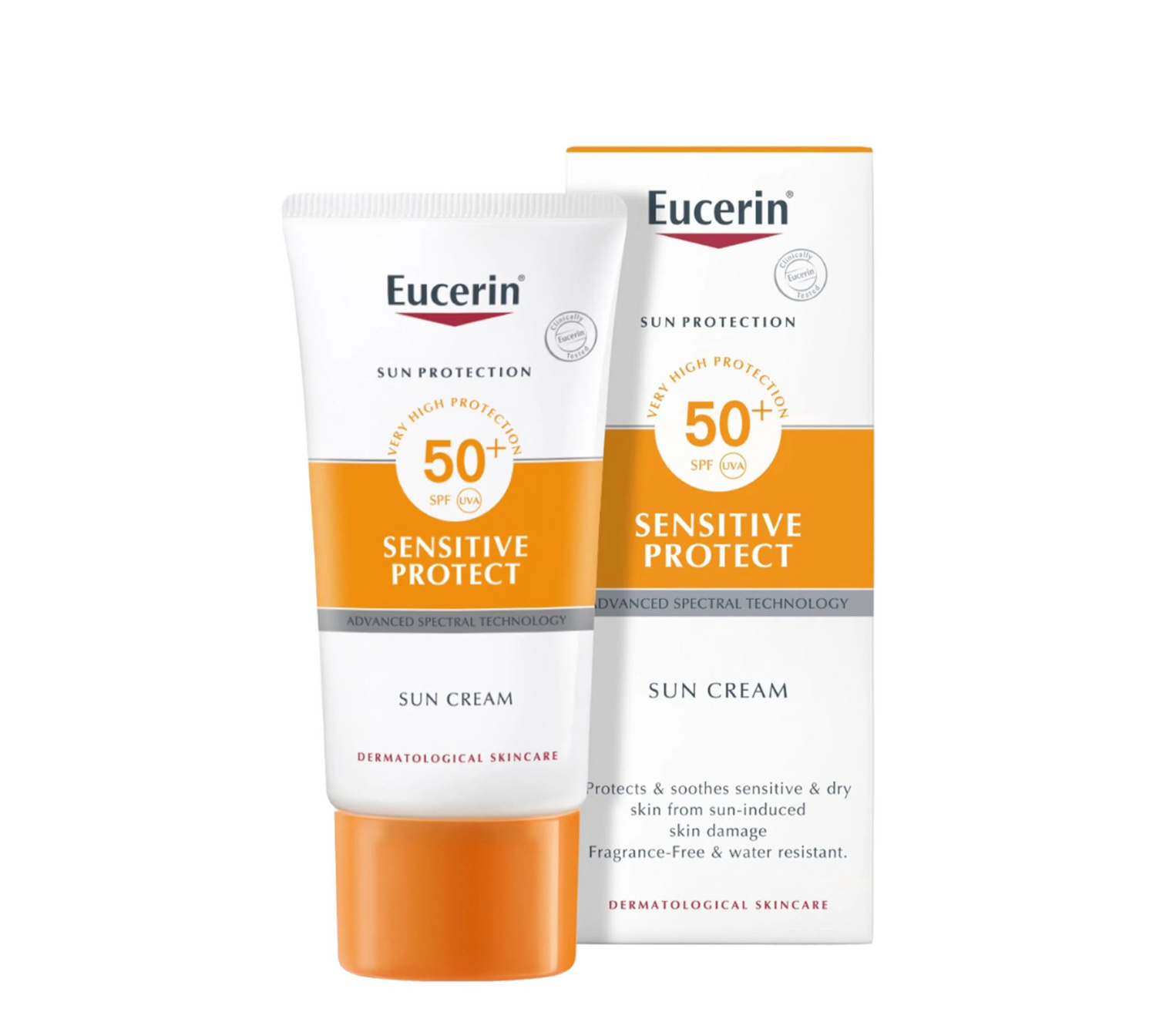 Eucerin Sun Creme Sensitive Protect SPF50+ 50ml