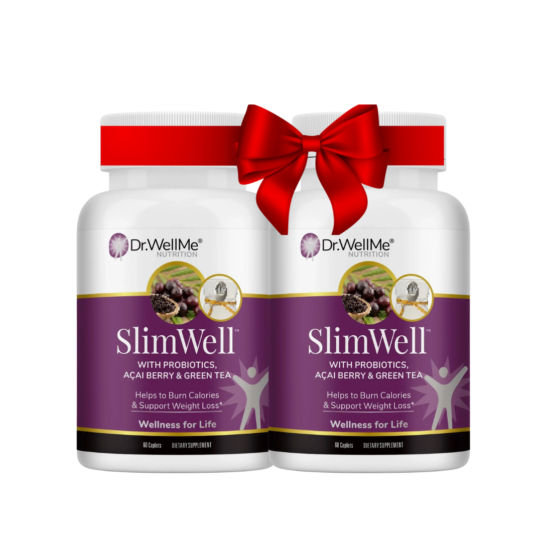 SlimWell - With Probiotics Acai Berry And Green Tea (2 *60 Caplets)
