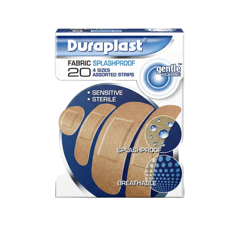 Fabric Splashproof - 20 assorted 4 sizes strips