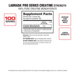Labrada Pro Series Creatine Monohydrate Supplement Pharmaceutical Grade Powder