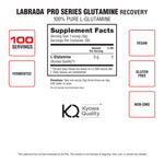 Labrada Pro Series L-Glutamine Powder Pharmaceutical Grade