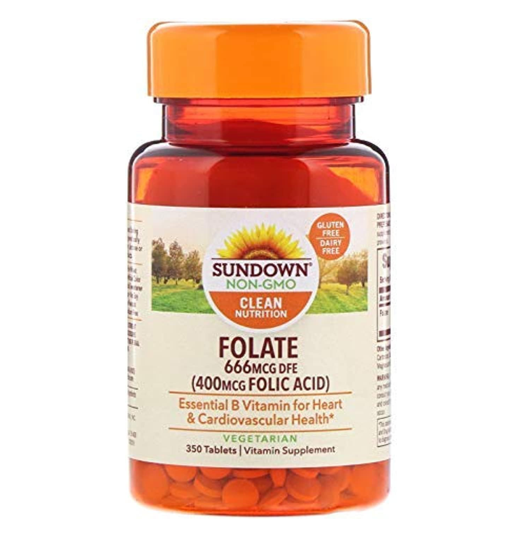 Folic Acid 400 mcg - 350 Tablets
