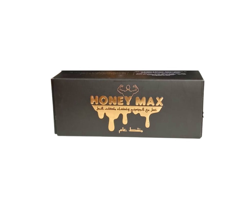 Honey MAX - Honey natural 94%, Royal Jelly 2%, Ginseng 4% 10G - 4 Piece