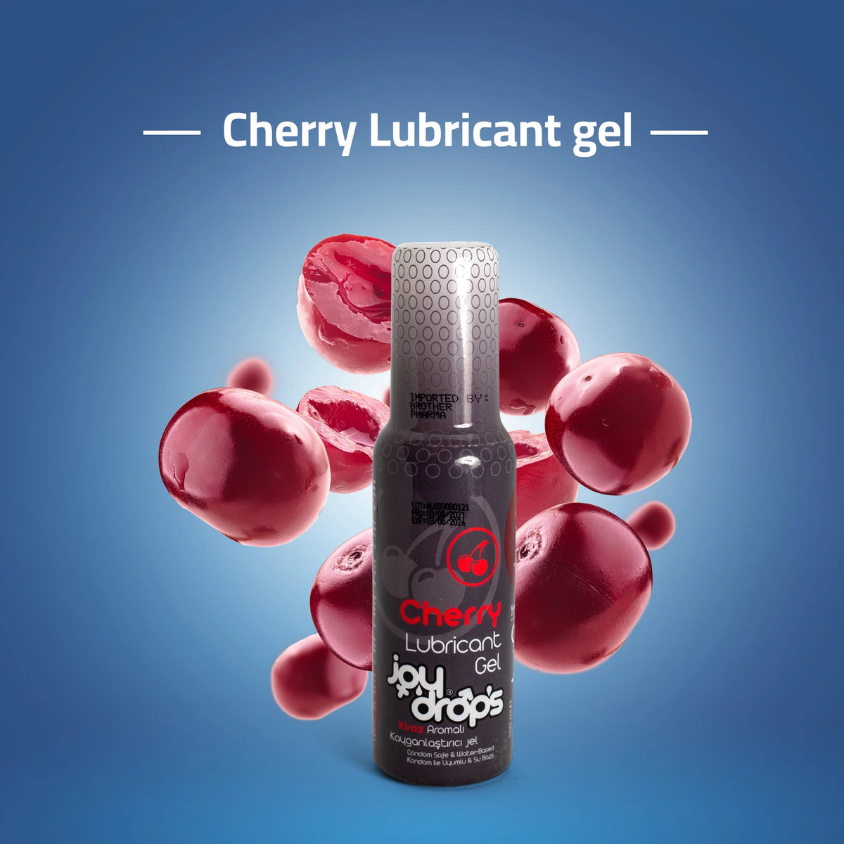 Joy Drops Cherry Personal Lubricant Gel 100ml Healthana.co Joy Drops Cherry Personal Lubricant Gel 100ml Healthana.co