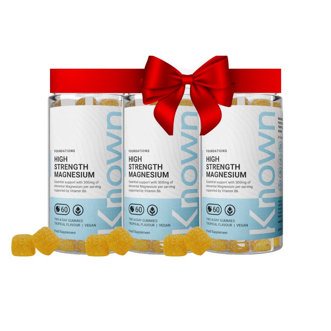 High Strength Magnesium Vegan - 60 Gummies (3 Packs Offer)