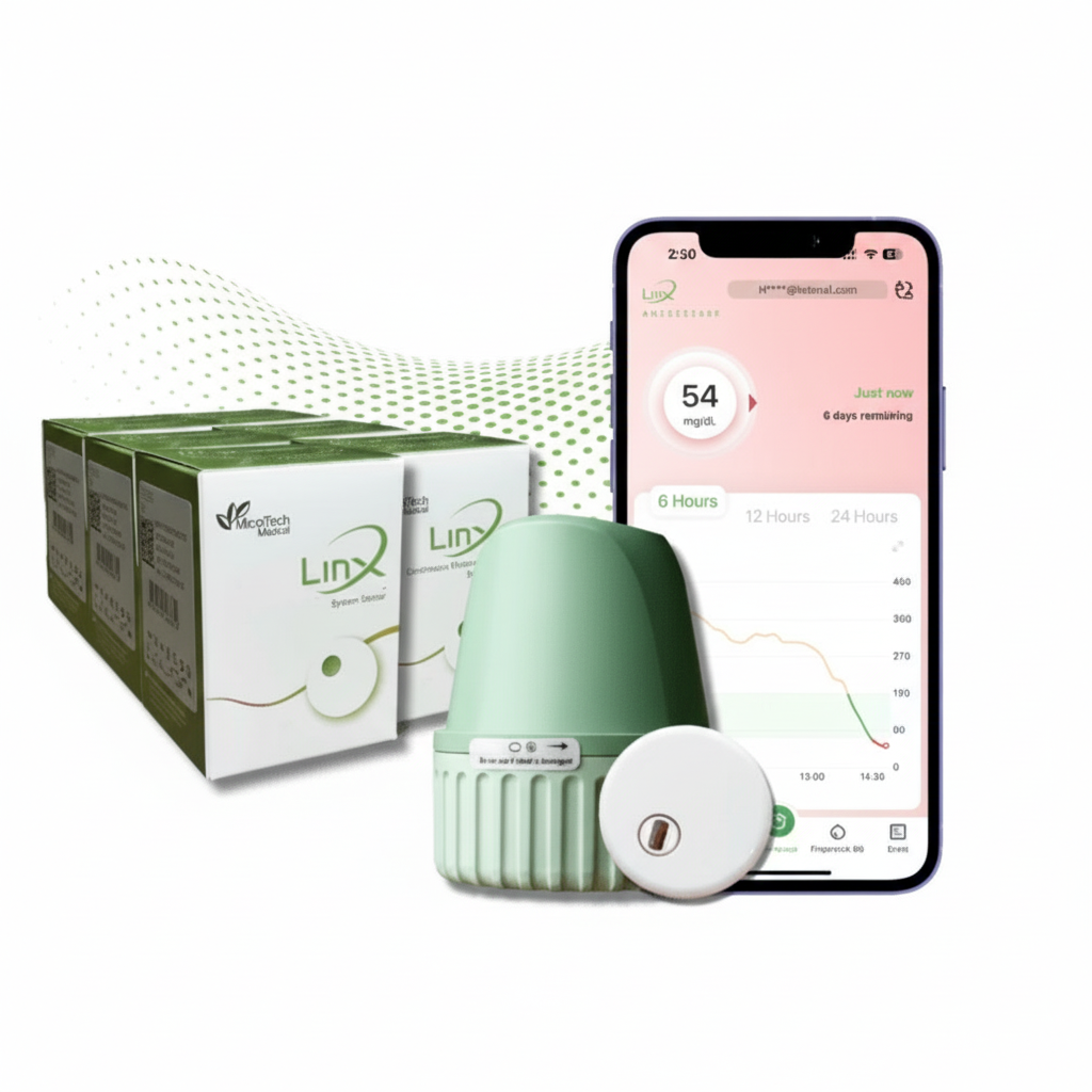 Linx CGM Sensors (6 Sensors/3 Month) (Exclusive Offer 5+1 Free)