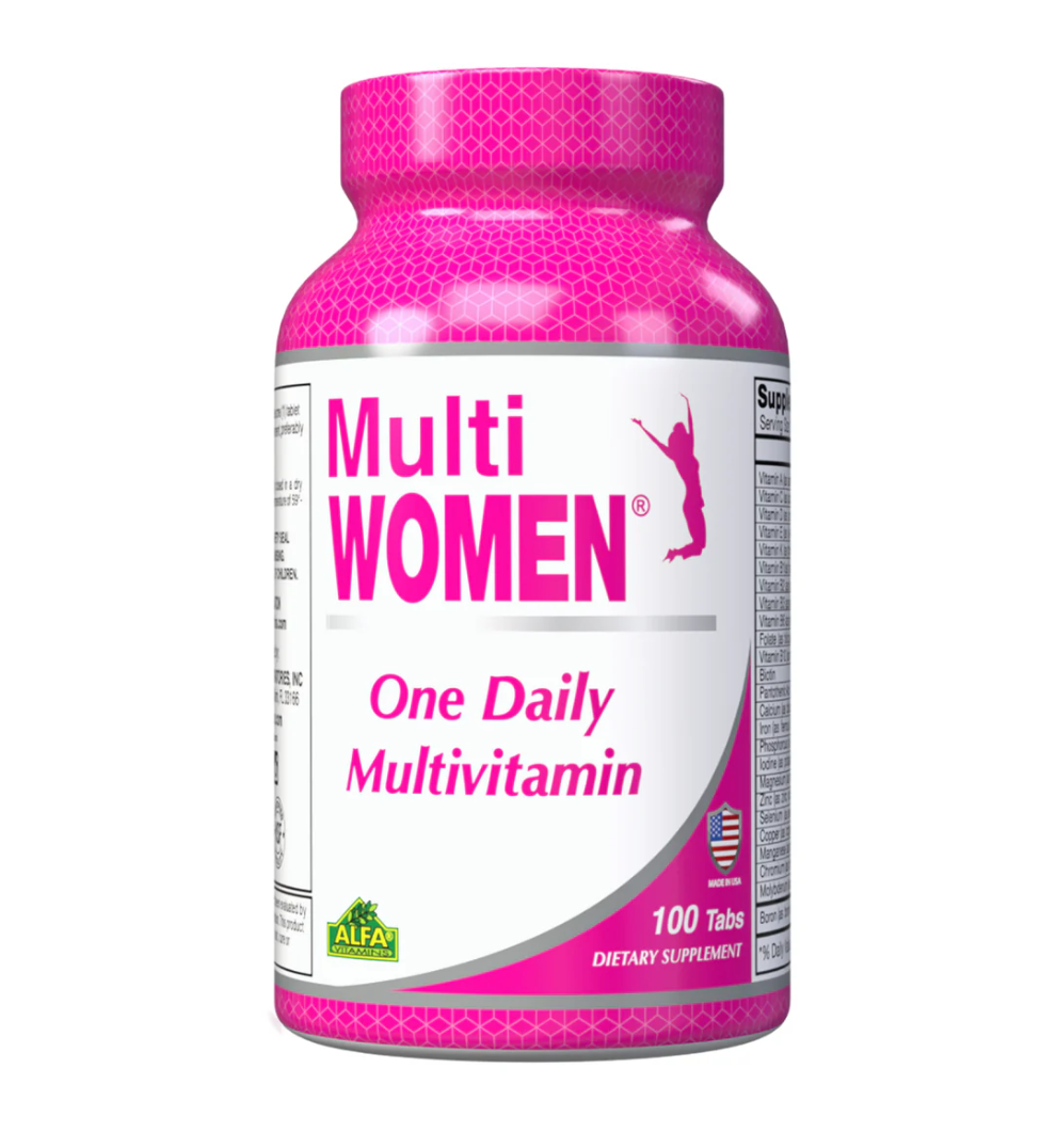 Multi Women - فيتامينات يومية متعددة للنساء - 100 قرص
