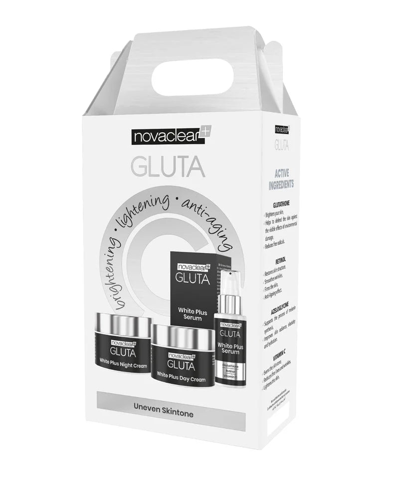 Novaclear Gluta Set (Day Cream 50 ml + Night Cream 50 ml + Serum 30 ml)