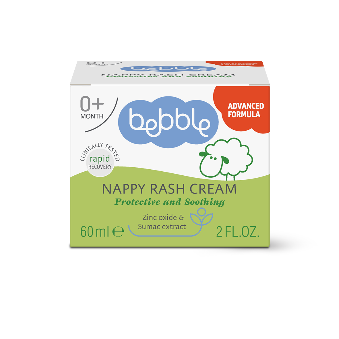 Nappy Rashh Nappy Rash Cream - 60ml – Healthana.co