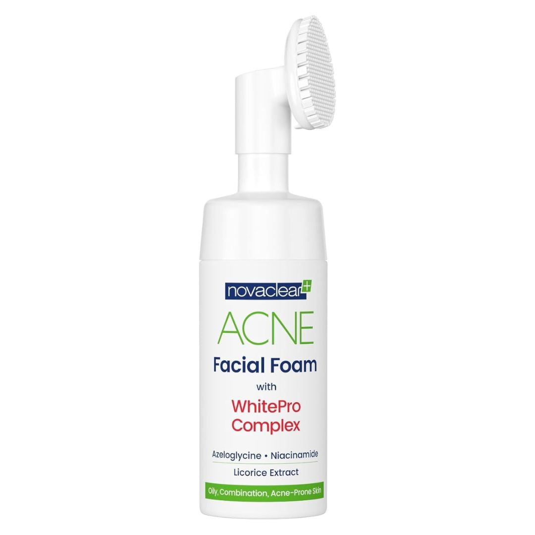 Novaclear Acne Facial Foam With Whitepro Complex 100ml