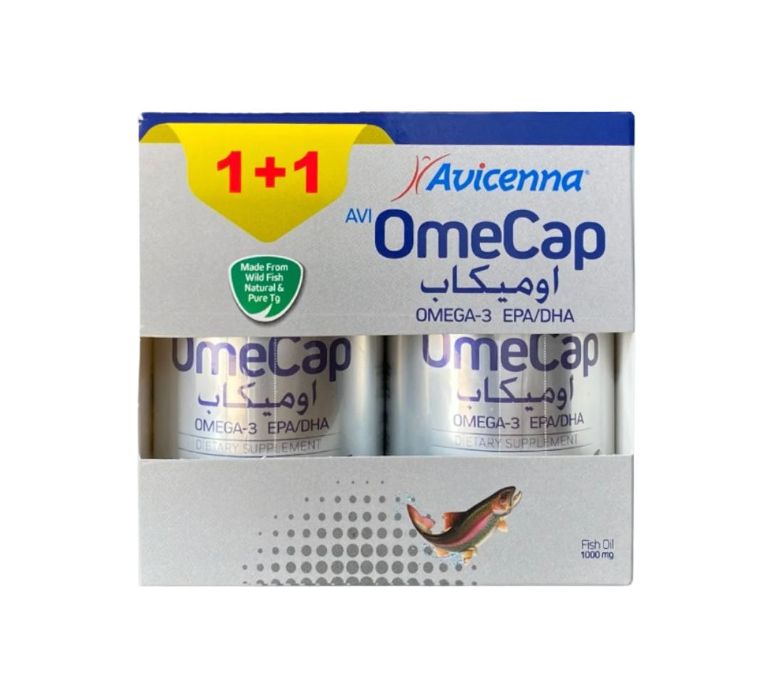 OmeCap | Omega3 EPA-DHA - 80 Softgel Capsules  (1+1 Offer)