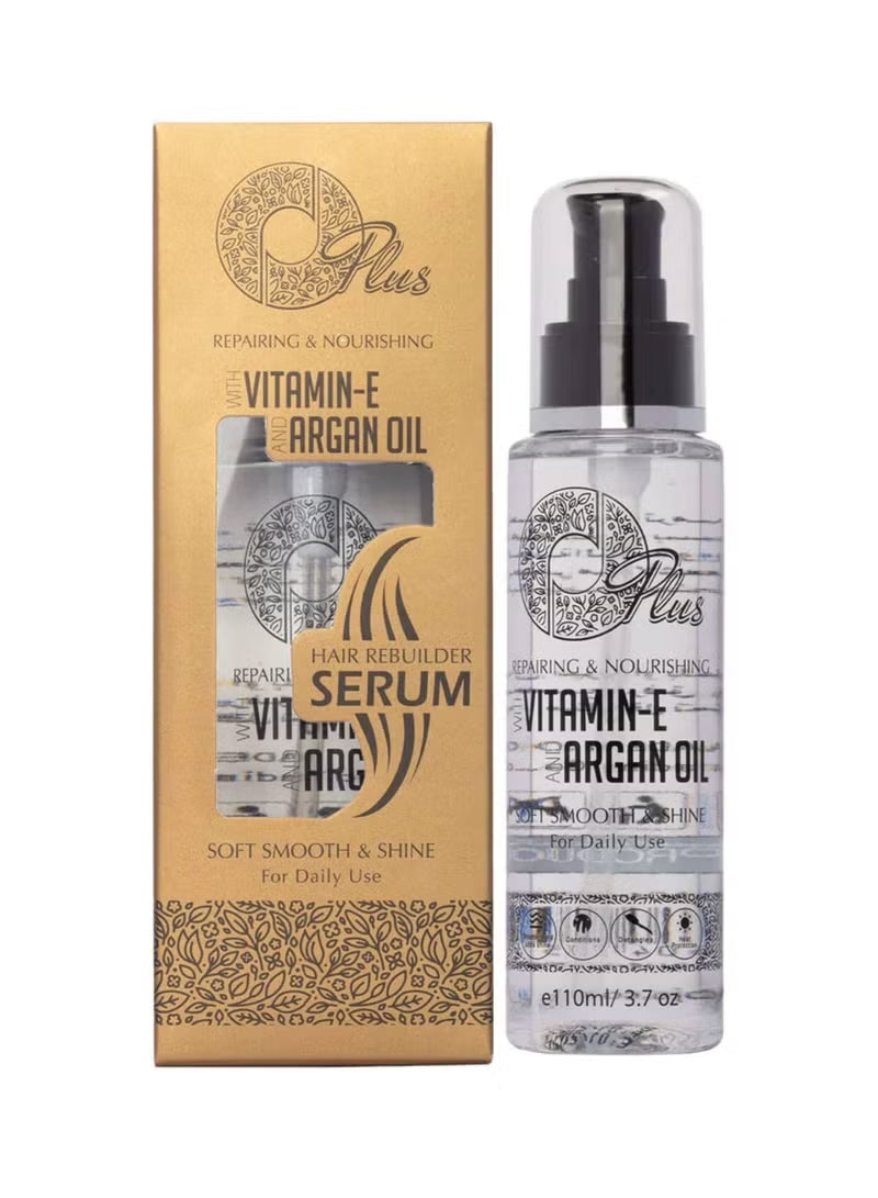 OPlus Hair Reconstruction Serum - Vitamin E & Argan Oil Blend - 110ml ...