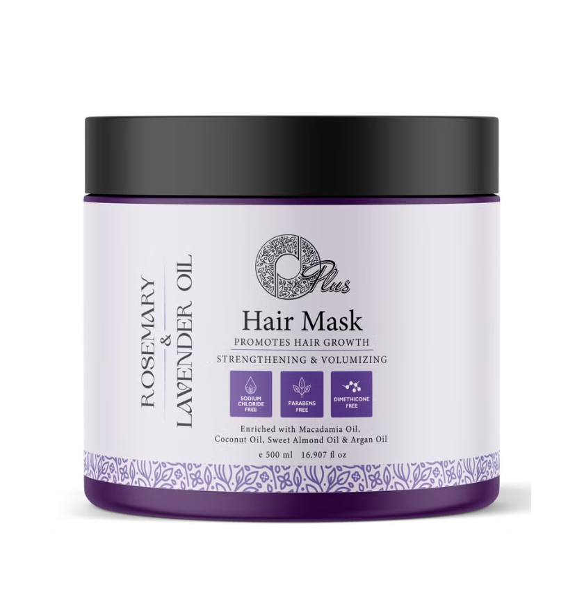 OPlus Natural Hair Thickening Mask with Rosemary and Lavender 500ml ...