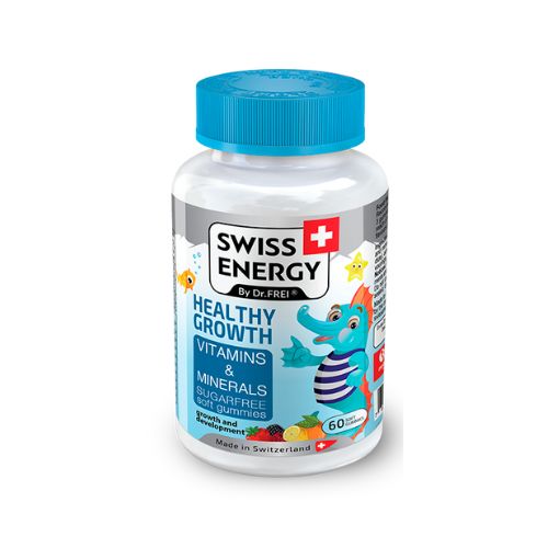 HEALTHY GROWTH Vitamins and Minerals Sugar-free  - 60 soft Gummies