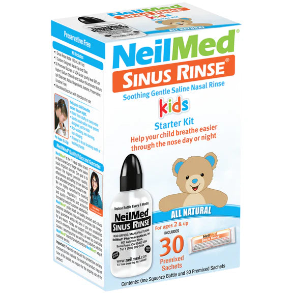 Sinus Rinse Pediatric Starter Kit - 30 Sachets