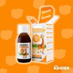 Fisher Kinder Multivitamin Syrup for Kids 3-12 Years Orange