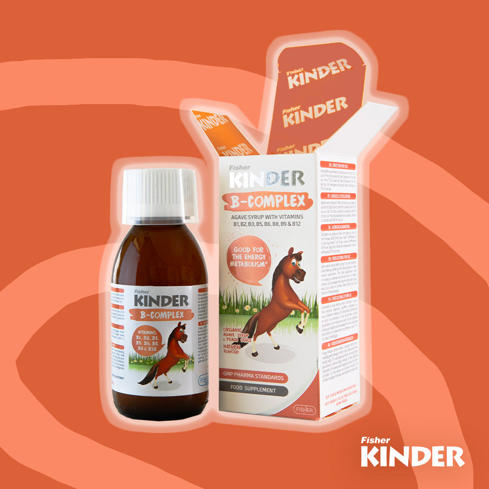 Fisher Kinder Vitamin B Complex + Zinc Syrup for Kids 125ml