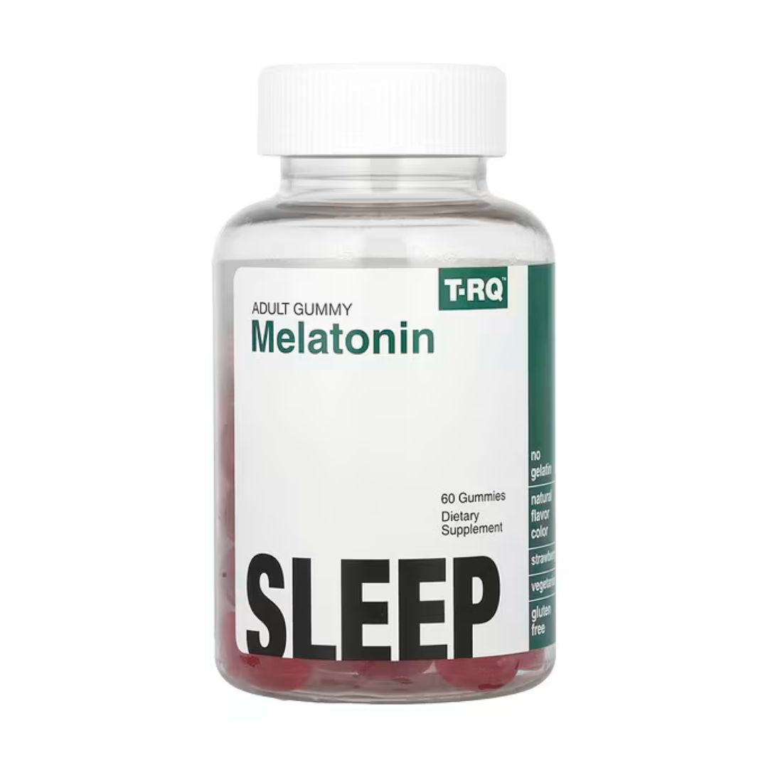T-RQ Melatonin - Adult Gummy Strawberry - 60 Gummies