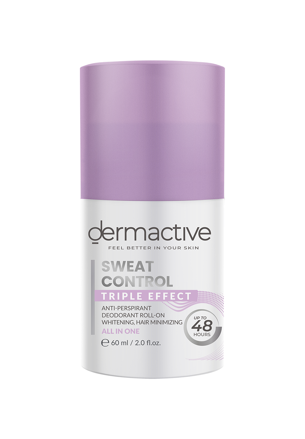 Dermactive Triple Effect Sweat Control Deodorant Roll-On